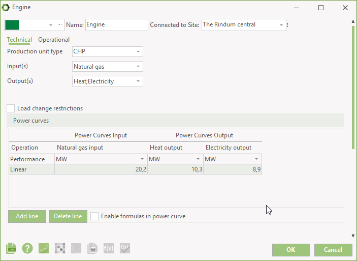 Example of load curve base conversion unit