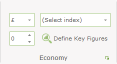 Economy option in the project setup tab